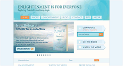 Desktop Screenshot of enlightenmentforeveryone.com